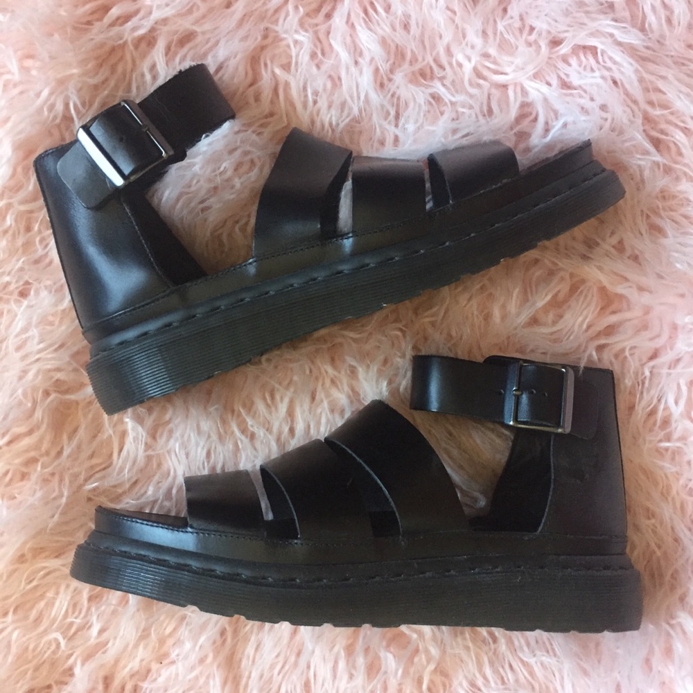 Black Clarissa Sandal- Doc Martens